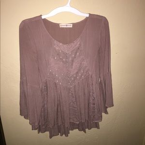 Altered state blush long sleeve top S